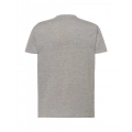 T-SHIRT Męski 100% Bawełna wysoka jakość brak bocznych szwów Szara
